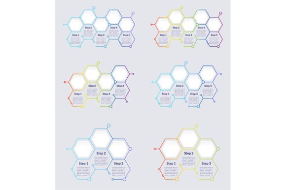 Colorful Infographic Chart Template Set: A Complete Visual Toolkit