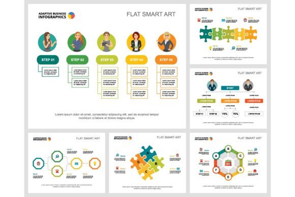 The Power of Visual Storytelling: Colorful Finance Concept Info in Modern Communication
