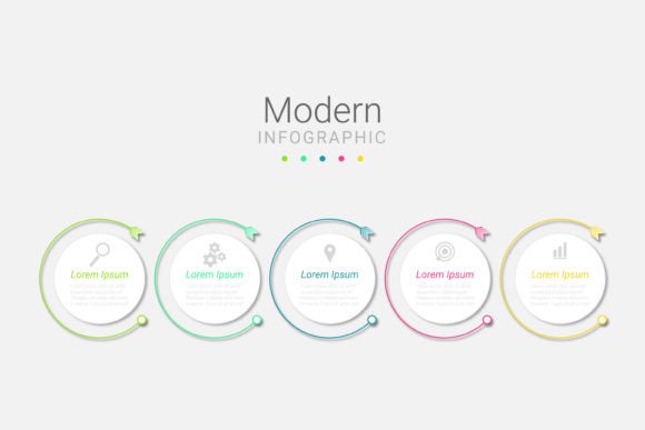 Unlocking Clarity and Engagement with Vector Infographics on White Background
